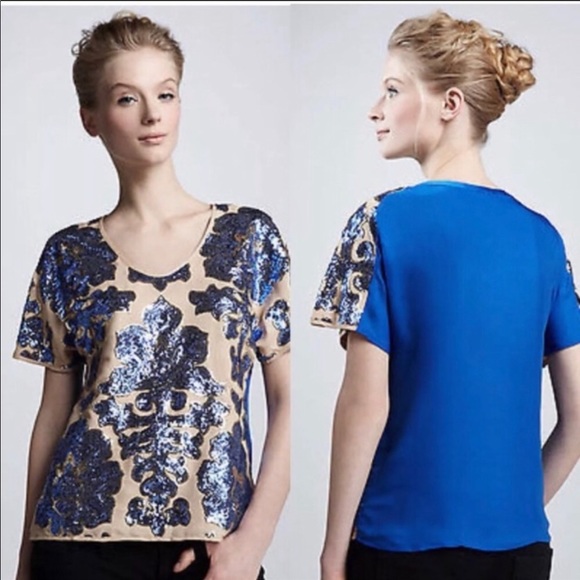 Tracy Reese-Neiman Marcus-Target sequins top-i9 - Picture 4 of 8